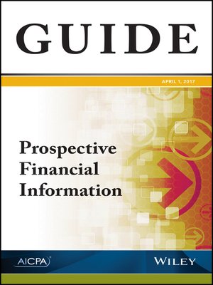 cover image of Prospective Financial Information